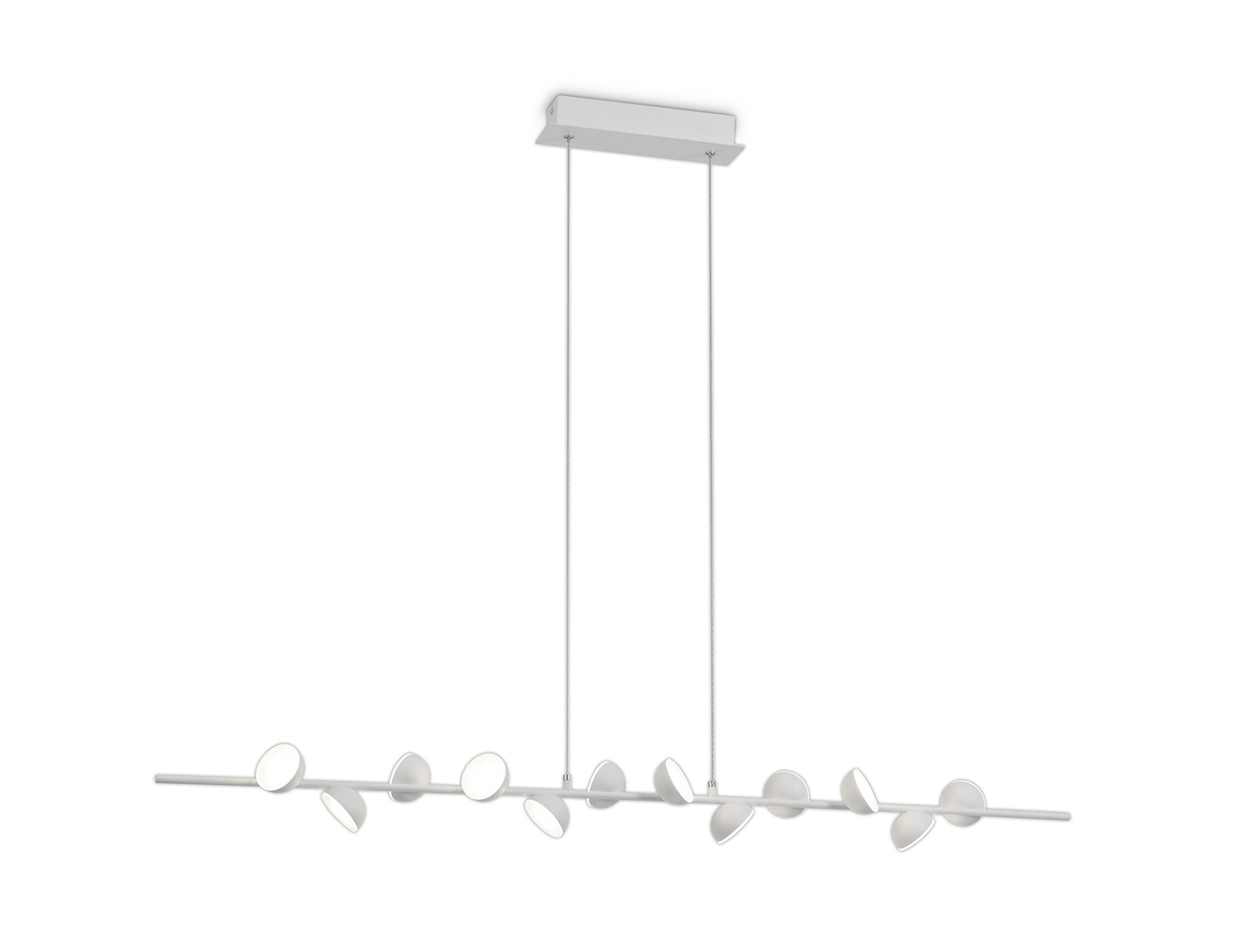 M6262  AdnLinear Pendant 12 Light 36W LED White